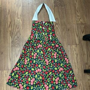 Collectif strawberry halter top dress